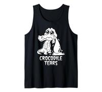 Lágrimas de cocodrilo Idioma Niños y Maestros Modismos Camiseta sin Mangas
