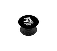 Lágrimas de cocodrilo Idioma Niños y Maestros Modismos PopSockets PopGrip Adhesivo