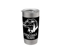 Lágrimas de cocodrilo Idioma Niños y maestros Modismos Vaso térmico de acero inoxidable de doble pared