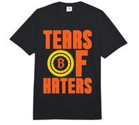Lágrimas De Haters Coin Crypto Blockchain HODL Criptomoneda Comfort Colors Adult Heavyweight T-Shirt