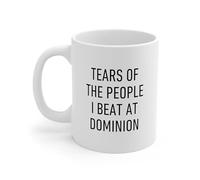 Lágrimas De La Gente Que Vencí En Dominion Taza Cerámica Taza De Café Porcelana Tazas 330Ml Para Capuchino Leche Zumo