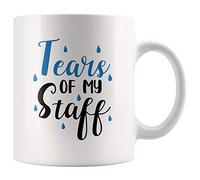 Lágrimas De Mi Jefe De Personal Tazas De Cerámica Chic Mug Divertido Taza Para Oficina Hogar Escuela 330Ml