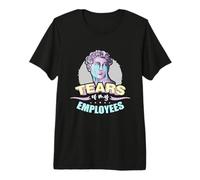 Lágrimas de mis empleados ama la gestión de proyectos Scrum Master Camiseta Premium