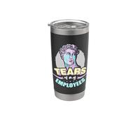 Lágrimas de mis empleados ama la gestión de proyectos Scrum Master Vaso térmico de acero inoxidable de doble pared