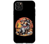 Lágrimas de mis Enemigos Funny Raccoon Western Sunset Art Carcasa para iPhone 11 Pro MAX