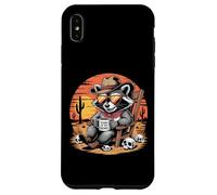 Lágrimas de mis Enemigos Funny Raccoon Western Sunset Art Carcasa para iPhone XS MAX