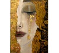 Lágrimas de papel de arroz dorado, 29 x 40 cm, diseño de papel decoupage para muebles, medios mixtos, tarjetas y manualidades, decoupage por CRAFT KREATIVELY