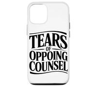 Lágrimas del Abogado Contrario Abogado Humor Amante del Café Carcasa para iPhone 12/12 Pro