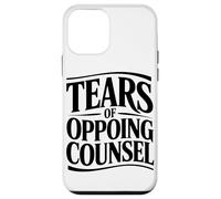 Lágrimas del Abogado Contrario Abogado Humor Amante del Café Carcasa para iPhone 12 Mini