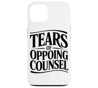 Lágrimas del Abogado Contrario Abogado Humor Amante del Café Carcasa para iPhone 13