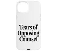 Lágrimas del Abogado Contrario Divertido Amante del Café Carcasa para iPhone 15 Plus