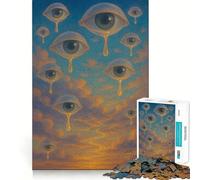 Lágrimas del Cielo, Rompecabezas de 1000 Piezas para Adultos, Juguete Intelectual, Diversión Relajante, Pieza de Arte 38x52cm