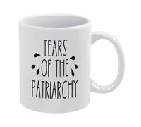 Lágrimas Del Patriarcado Tazas Cerámica Taza De Café Porcelana Taza 330Ml Para Café Zumo Bebidas