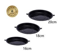 Laguiole - 3 Piezas Tapa Cobertura Plástico Negro 16/18/20cm