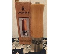 Laguiole Condimentos Mühle Sal Pimienta Cerámica Acero Inox. Bambú Batería Nueva