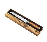 LAGUIOLE - Cuchillo para Pan - Mango de Madera de Olivo