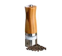 LAGUIOLE - Molino eléctrico de sal y pimienta - Madera de bambú y acero inoxidable - Iluminación integrada