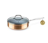 LAGUIOLE - Sartén de 24 cm de cobre antiadherente Greblon C2 inducción