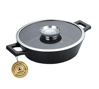 LAGUIOLE - Sartén negra antiadherente de inducción Greblon C2+ de 32cm MAESTRO