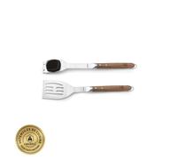 Laguiole - Set 2 utensilios barbacoa espátula + cepillo