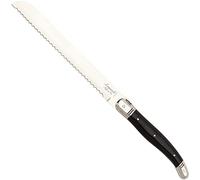 Laguiole Style de Vie Cuchillo de pan Premium Line, color negro