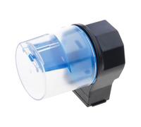 LAGUOE Alimentador de acuario con control inteligente de alimentos para peces uso doméstico y oficina, contenedor de alimentos de camarones, control de dieta