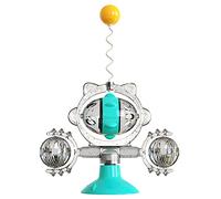 LAGUOE Juguete de Navidad para gatos, alimentador de rompecabezas para cuna, juego de cuerda, alivia el estrés, lata para mascotas