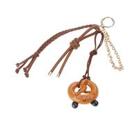 LAGUOE Llavero trenzado único para bolso de moda, adorno de bolso, bolso creativo, colgante para mujeres y hombres, mochila multiusos, Q1872 4