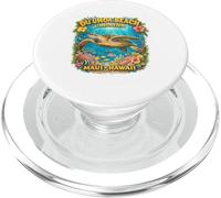 Lahaina Baby Beach Maui Hawaii Snorkeling Isla Tortuga PopSockets PopGrip para MagSafe