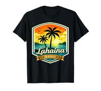 Lahaina Oahu North Shore Hawaii Puesta de Sol Palm Beach Camiseta
