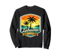 Lahaina Oahu North Shore Hawaii Puesta de Sol Palm Beach Sudadera