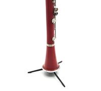 Lahdrhab 1 juego de accesorios de música de viento, portátil, desmontable, soporte para clarinete, color negro
