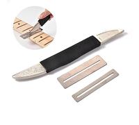 Lahdrhab 1 juego de limas de trastes de guitarra, lima de metal profesional adecuada para trastes de guitarra, bajo, ukelele, herramientas Luthier