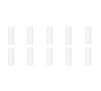 Lahdrhab 10 piezas de película de sublimación en blanco rollo de cámara de fotos regalos de memoria doble imprimible aluminio