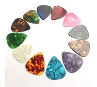 Lahdrhab 12 púas de rock. Mediadores para guitarras y bajos de 3 grosores diferentes