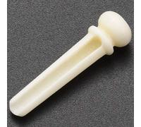 Lahdrhab 6 pines de puente de guitarra acústica de hueso real con punto de concha de perla