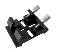 Lahdrhab Base de buscador de telescopios, base de placa de cola de milano, accesorio de telescopio astronómico, adaptador de cámara de abrazadera de cola de milano, color negro