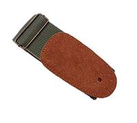 Lahdrhab Correa ajustable de algodón puro para guitarra eléctrica, correa universal para guitarra acústica, color verde