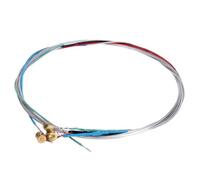Lahdrhab Cuerdas para violín 4/4 profesional, juego completo de cuerdas para violín E-A-D-G, piezas de instrumentos musicales de aluminio, accesorios para violín