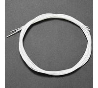 Lahdrhab Juego de 4 cuerdas de ukelele de nailon blanco de repuesto para instrumentos de cuerda de 21 pulgadas, 23 pulgadas, 26 pulgadas