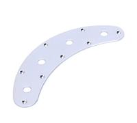 lahomia Placa Eléctrica Cromada de 3 Ollas para Musicman Bass ETC