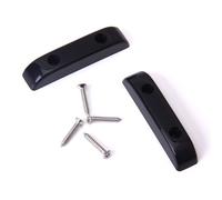 lahomia Set 2 Piezas de Apoyo para El Pulgar para Accesorio de Bajo de Guitarra Negro