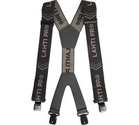 Lahti PRO Tirantes de trabajo para hombre | 5 cm de ancho | forma de forma de Y | para shosen, pantalones de trabajo, pantalones de moto, con 4 clips de metal muy fuertes, para hombres y mujeres,