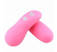 LAHTI Vibrador de bala con control remoto para estimulación del punto G, masajeador de clítoris de silicona con juguetes sexuales de frecuencia múltiple para mujeres Pink