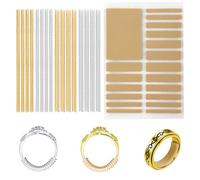 Lahviuu Ajustador de Tamaño de Anillo,35 Piezas Ajustador de Anillos Invisible Reductor de Anillo Suelto Reductores de Tamaño de Anillo,para Mujeres y Hombres