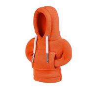 Lahviuu Sudadera para Palanca de Cambios,Sudadera Cambio De Marchas Sudadera Pomo Palanca De Cambio Protector de Cambio de Coche Funda palanca Cambio de Marchas,Cubierta de Palanca de Cambios Naranja