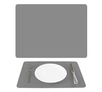Lahviuu Tapete Silicona,30 * 40cm Tapetes de Silicona para Horno Tapete de para Hornear Protector de Encimera de Mesa Multiusos,para Cocina Mesa de Comedor Manualidades Pintando (Gris)