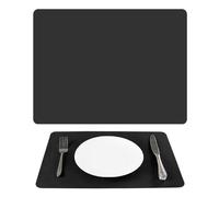 Lahviuu Tapete Silicona,30 * 40cm Tapetes de Silicona para Horno Tapete de para Hornear Protector de Encimera de Mesa Multiusos,para Cocina Mesa de Comedor Manualidades Pintando (Negro)