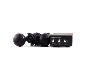 LaiaTech Laia T-Pod Air Pro Dual Pareja de micrófonos de techo profesional con consola de audio para sala de reuniones pequeñas y medianas