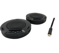 LaiaTech Laia T-Pod Dual Dos micrófonos-altavoces omni-direccionales de alta sensibilidad con cancelación eco ideal para salas de reuniones.